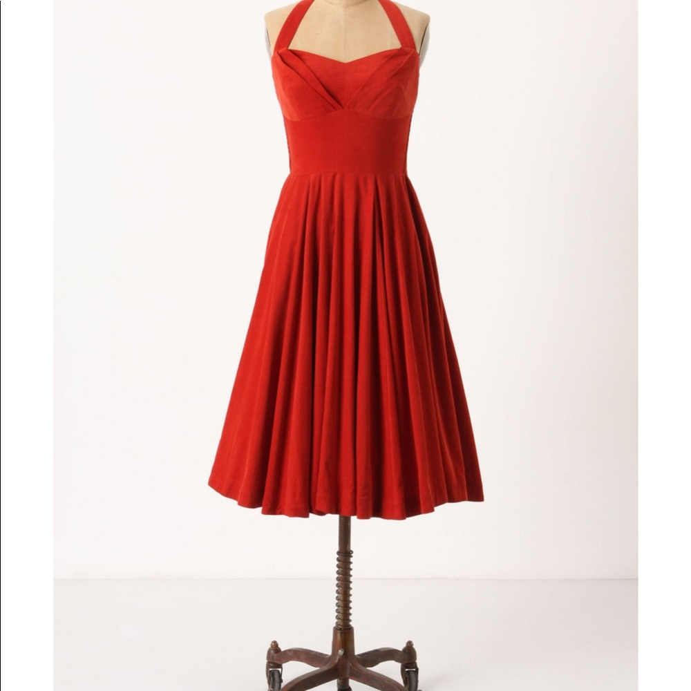 Girls from Savoy Anthropologie Rodna Halter Dress